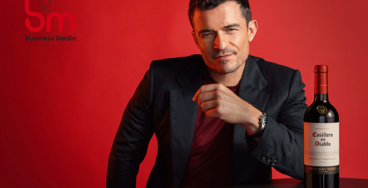 Orlando Bloom encabezará la nueva campaña global de Casillero del Diablo, que llegará a México, Reino Unido, Brasil y otros países.