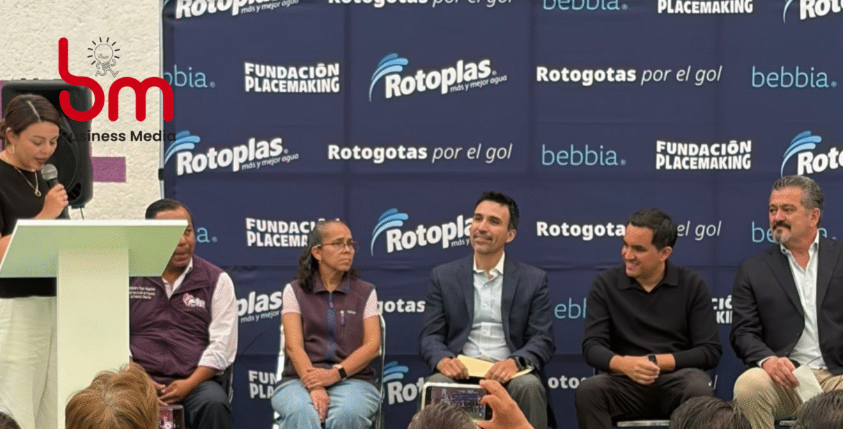 La campaña Rotogotas por el gol impulsa la captación de agua de lluvia en centros deportivos de la Ciudad de México.