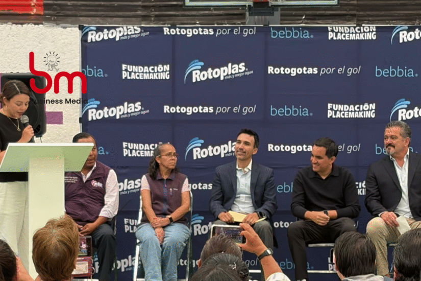La campaña Rotogotas por el gol impulsa la captación de agua de lluvia en centros deportivos de la Ciudad de México.